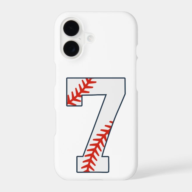 Baseball Jersey Number 7 (Back)