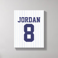 Baseball Jersey with Custom Name and Number