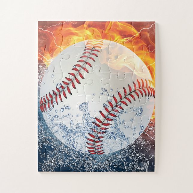 baseball jigsaw puzzle (Vertical)