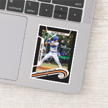 Baseball Keepsakes Lively Orange Black Custom