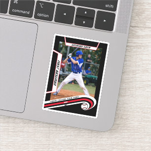 Baseball Keepsakes Lively Red Black Custom 