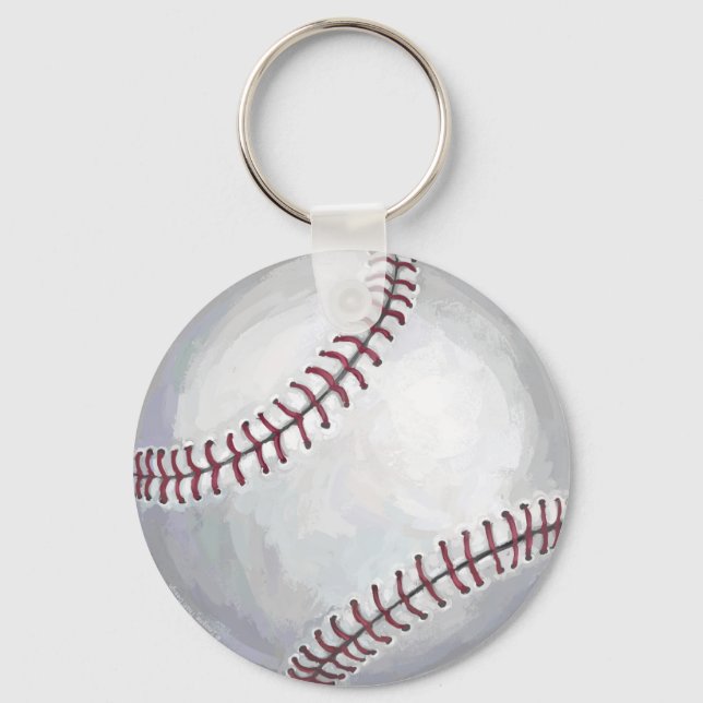 Baseball Key Ring (Front)