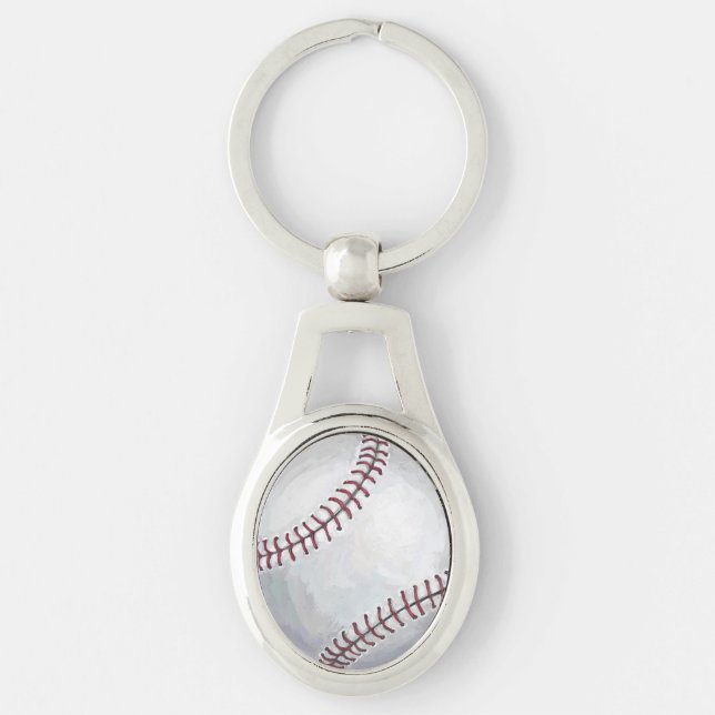 Baseball Key Ring (Front)