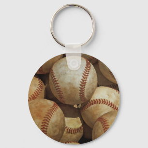 Baseball Key Ring