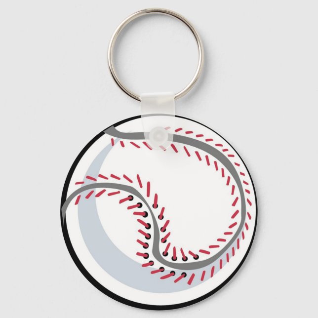 Baseball Keychain (Front)