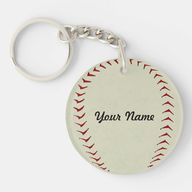 Baseball Keychain (Front)