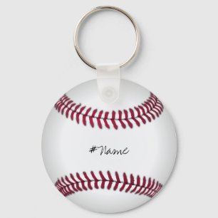 Baseball_Keychain (Personalise) Key Ring