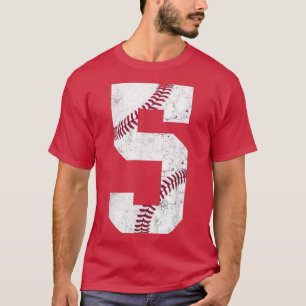 Baseball Kids 5th Birthday Gift For Boy Girl Five  T-Shirt