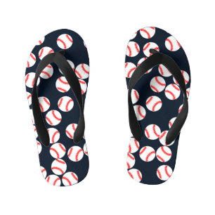 Baseball Kids Flip Flops