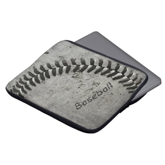 Baseball Laptop Sleeve (Front Top)