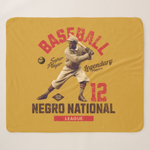 Baseball Legends Negro National League, EST 1920 Sherpa Blanket