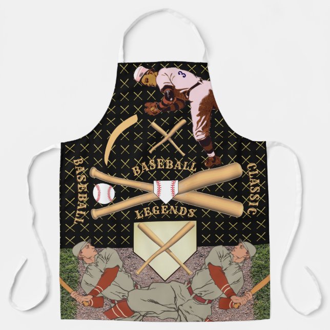 Baseball Legends Uncle Charlie Apron (Front)