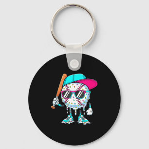 Baseball Life Style 101 Apparel Youth Drip Basebal Key Ring