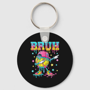 Baseball life style apparel youth drip baseball key ring