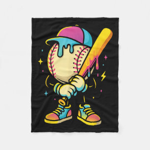 Baseball Lifestyle 101 Apparel Youth Baseball Drip Fleece Blanket