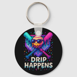 Baseball Lifestyle 101 Apparel Youth Baseball Drip Key Ring