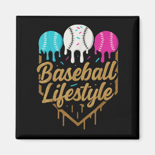 Baseball Lifestyle 101 Apparel Youth Baseball Drip Magnet