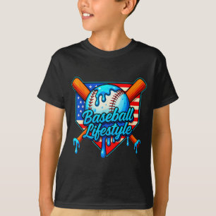 Baseball Lifestyle 101 Apparel Youth Baseball Drip T-Shirt