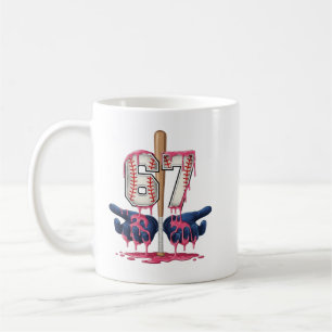 Baseball Lifestyle Shirt Youth Baseball Glove Drip Coffee Mug