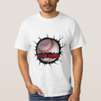 Baseball Logo, Baseball Custom Name, Baseball Gift