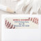 Baseball Look Personalised Label