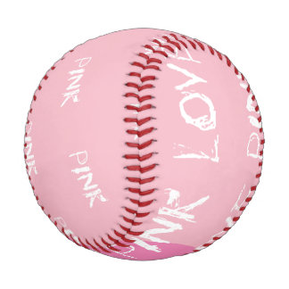 Baseball love pink ball