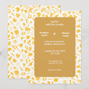 Baseball  love sports Theme Wedding Invitations