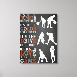 Baseball Lover Gift, Baseball Player Gift Idea Canvas Print