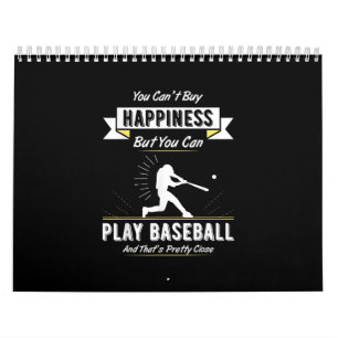 Baseball Lover Gift For Baseball Team Player Calendar