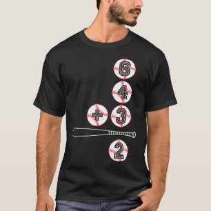 Baseball Lovers 6432 Double Play Ball  T-Shirt
