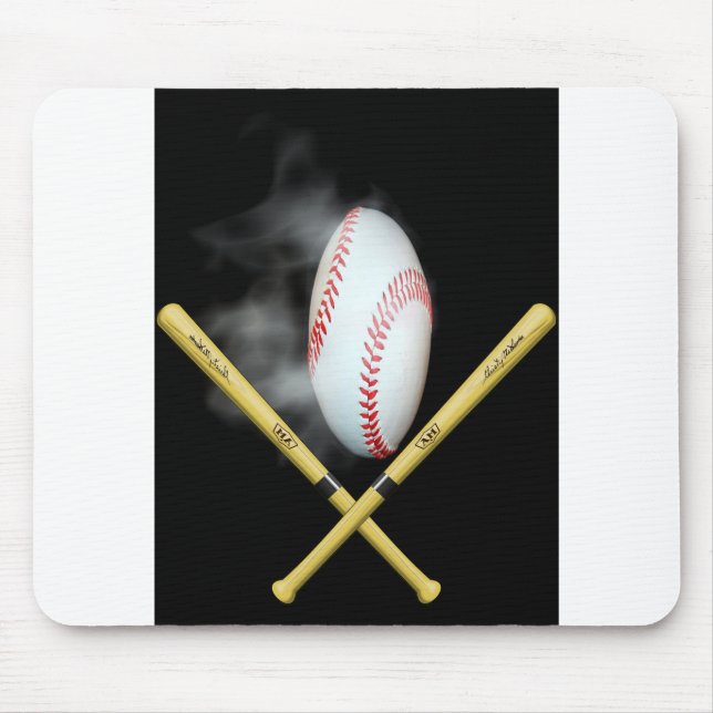 baseball lovers mouse mat (Front)