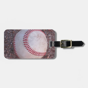 Baseball Luggage Tag
