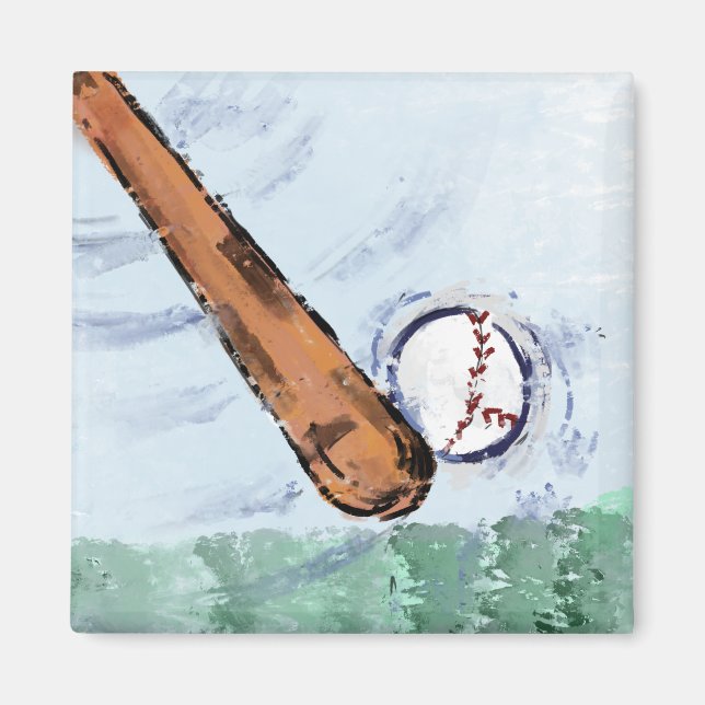 BASEBALL MAGNET (Front)