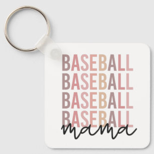 Baseball Mama   Baseball Mum Gifts Key Ring
