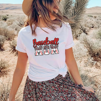 Baseball Mama Sublimation, Baseball  T-Shirt
