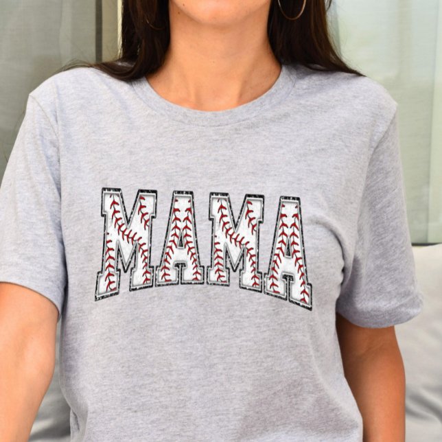 Baseball Mama T-Shirt (Creator Uploaded)
