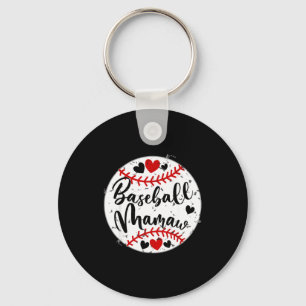 Baseball mamaw women love funny cute mothers day key ring