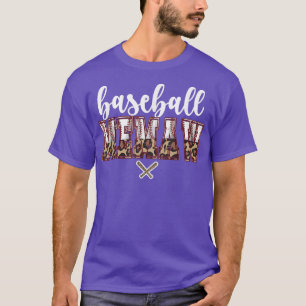 Baseball Memaw Grandma Baseball Player's Memaw T-S T-Shirt