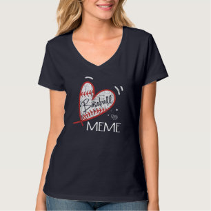 Baseball Meme For Grandma Women Mother's Day Gifts T-Shirt