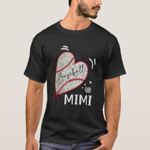 Baseball Mimi Family Matching Players Team Mimi T-Shirt