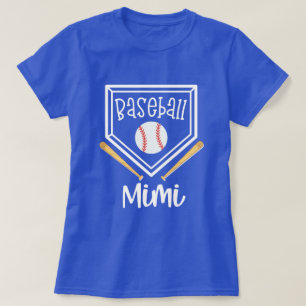 Baseball Mimi Proud Grandma Game day Gift T-Shirt