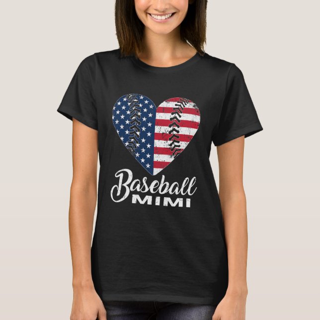 Baseball Mimi Shirt Mother_s Day Gifts for Women (Front)