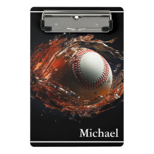 Baseball  mini clipboard