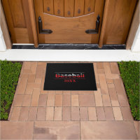 Baseball - Minimalist Art Geometric Arch