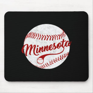 Baseball Minnesota Team Love Baseball National Pas Mouse Mat