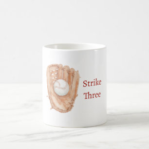 Baseball Mitt Strike Three Coffee Mug