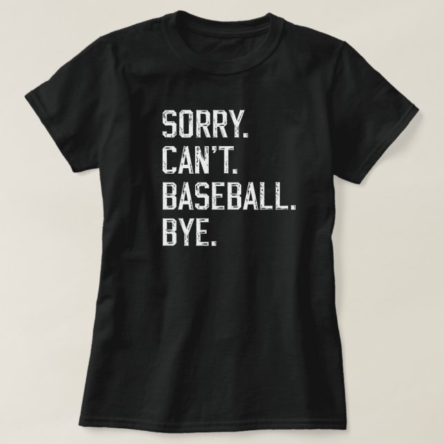 Baseball | Modern Mum Kids Mother's Day Black T-Shirt (Design Front)