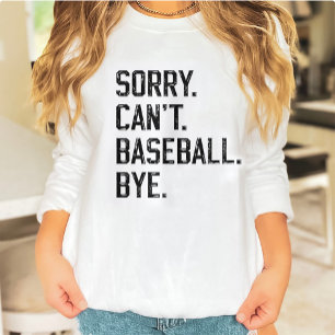 Baseball   Modern Mum Kids Mother's Day White Sweatshirt