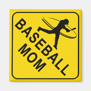 Baseball Mom Magnet