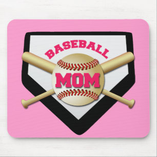 BASEBALL MOM MOUSE MAT